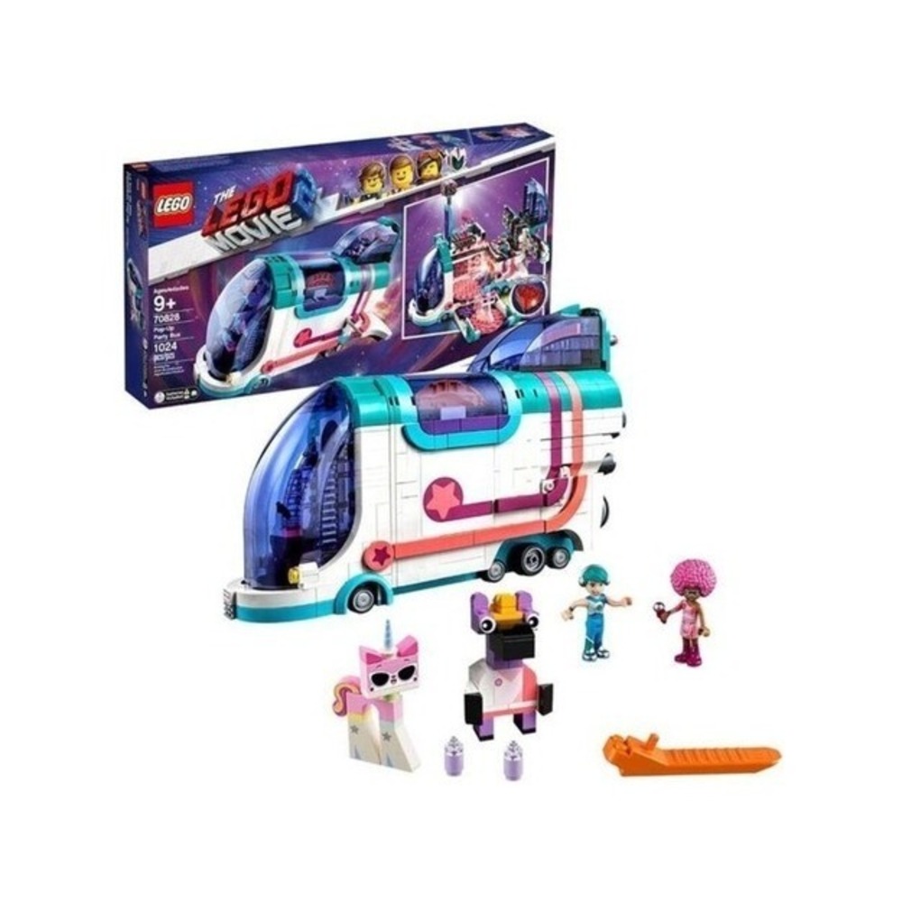 LEGO The Movie 2 Pop Up Party Bus - 70828  1024 Piece Set‎ New in sealed box!